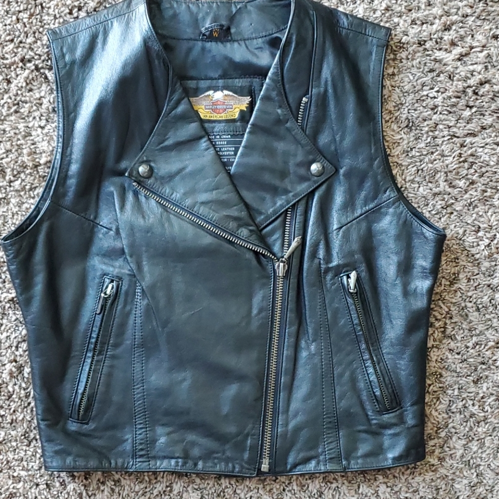 Harley Davidson Leather Vest